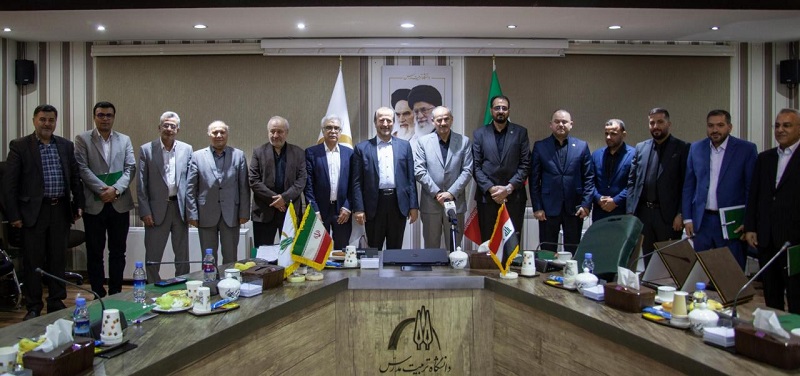 دیدار رؤسای دانشگاه های الکفیل و العمید عراق با رییس دانشگاه تربیت مدرس